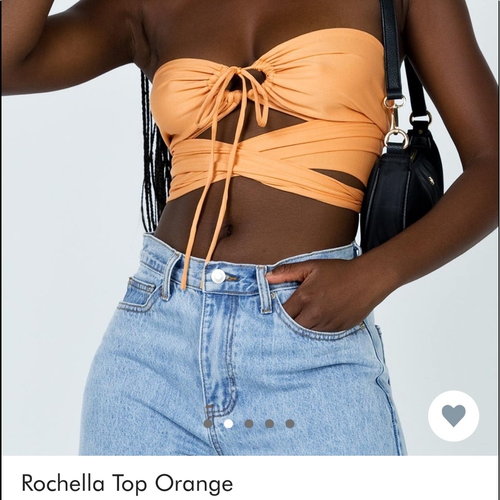 princely polly wrap top, can fit any size, only worn 1 time